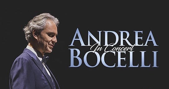 Andrea Bocelli Budapesten az MVM Domban - Jegyek itt!